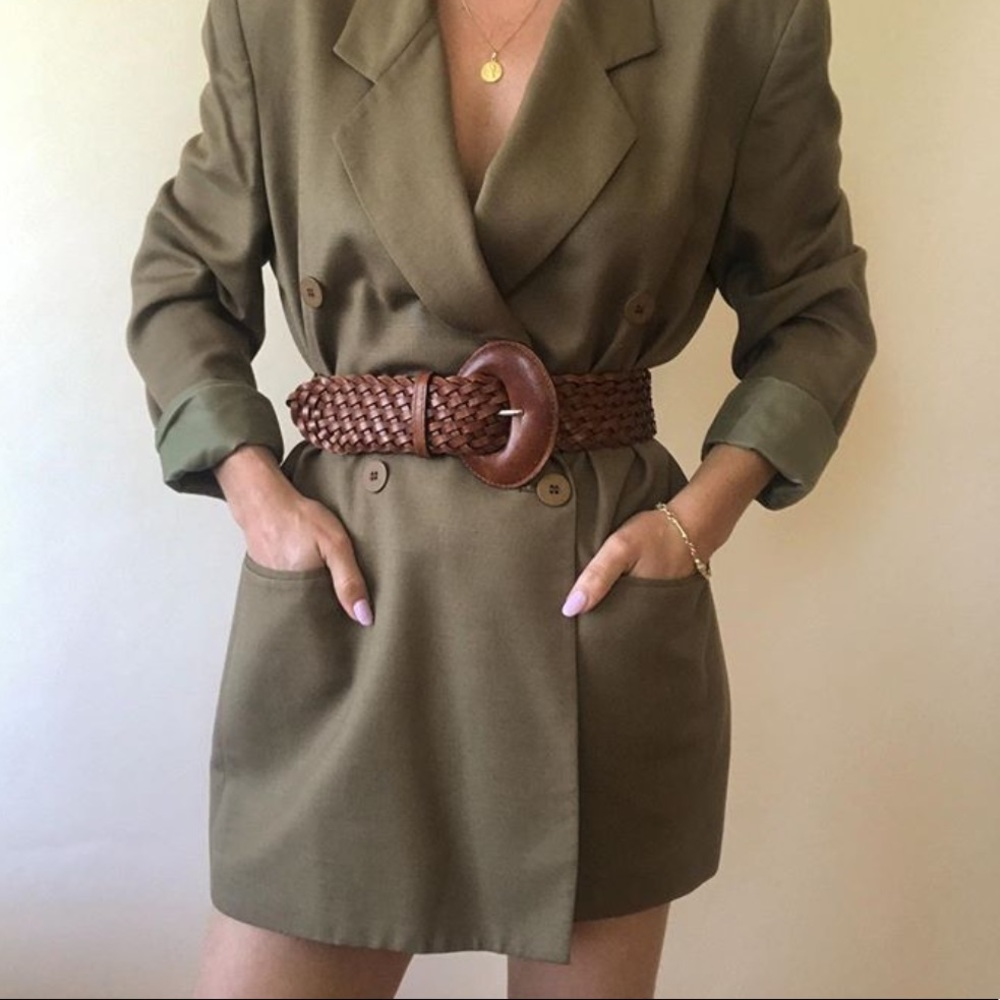 Braided belt